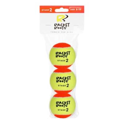 Racket Roots Tennisbälle Rr Stage 2- Polybag 3er Beutel von Racket Roots